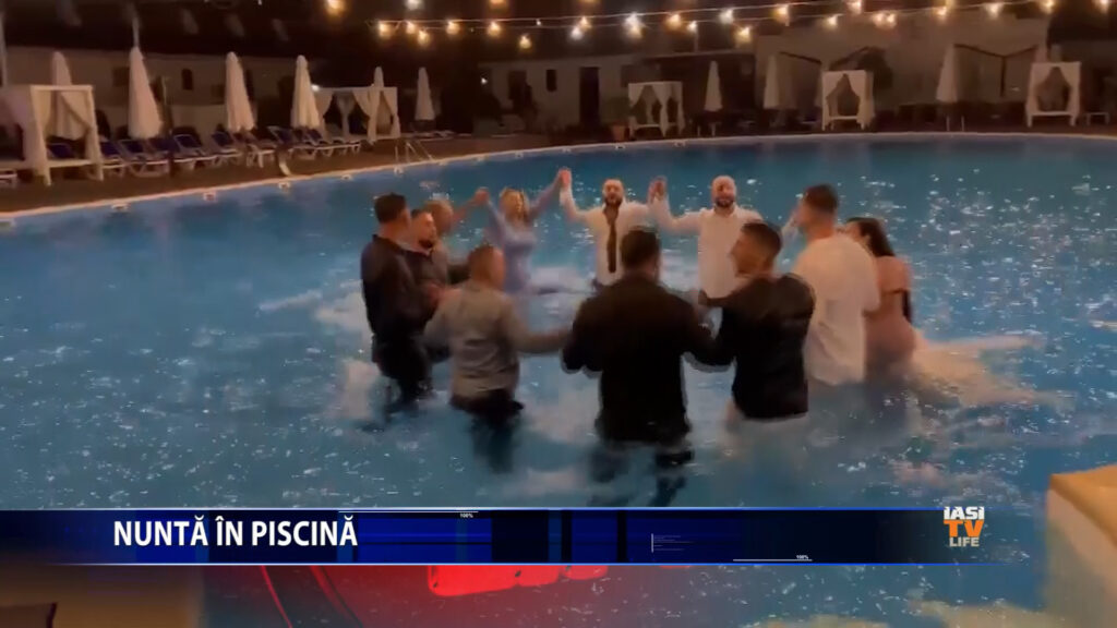 NUNTA IN PISCINA