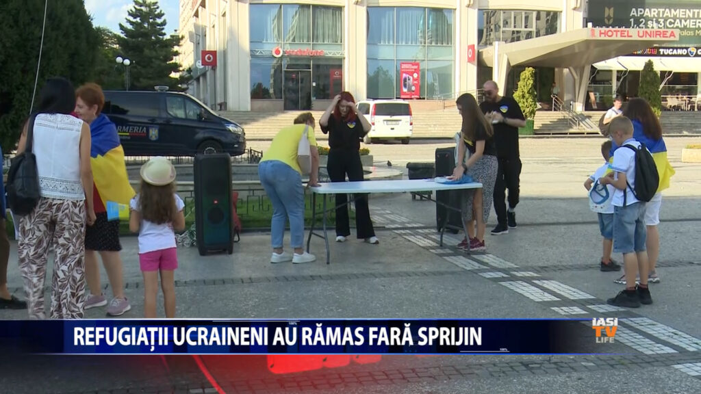 Refugiatii ucraineni au ramas fara sprijin