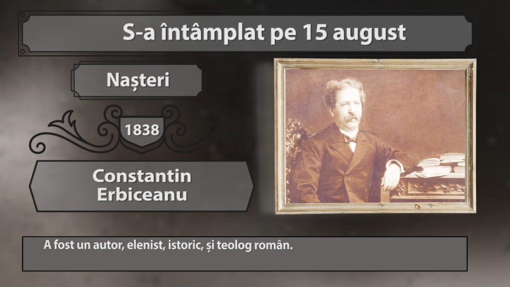S-A INTAMPLAT PE 15 August