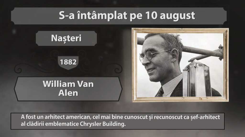 S-A INTAMPLAT PE 10 August