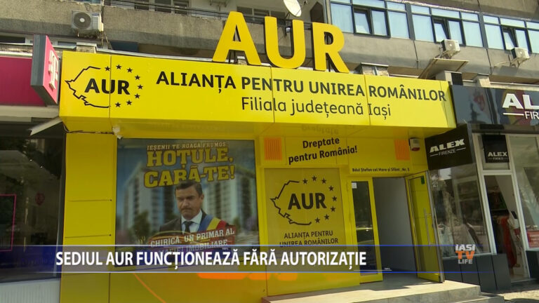 Sediul AUR functioneaza fara autorizatie