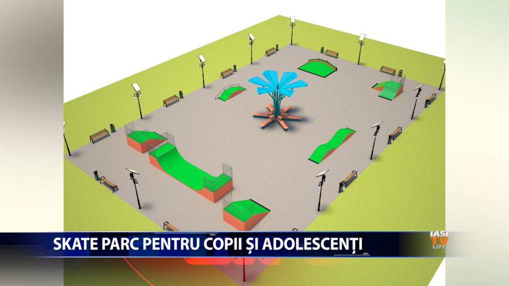 SKATE PARC PENTRU COPII SI ADOLESCENTI
