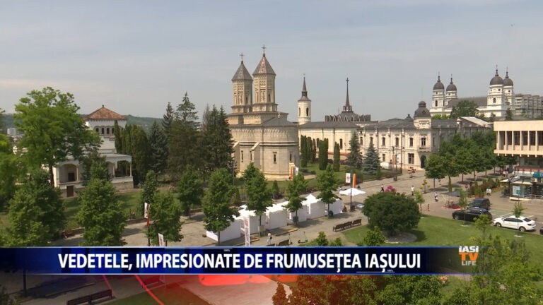 VEDETELE, IMPRESIONATE DE FRUMUSETEA IASULUI