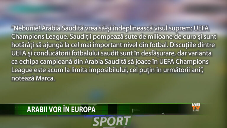 ARABII VOR IN EUROPA