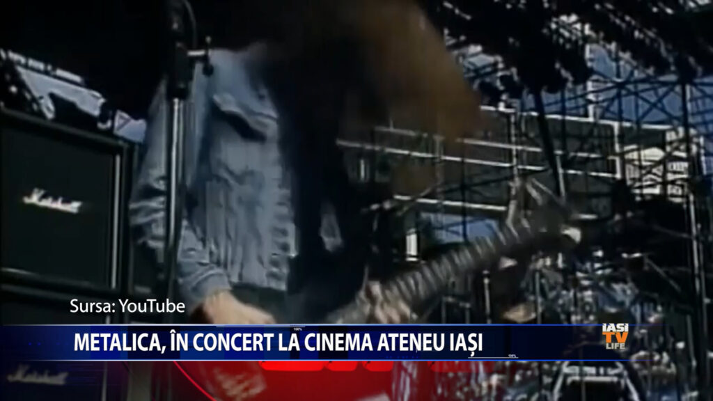 Metallica, in concert la Ateneul National din Iasi