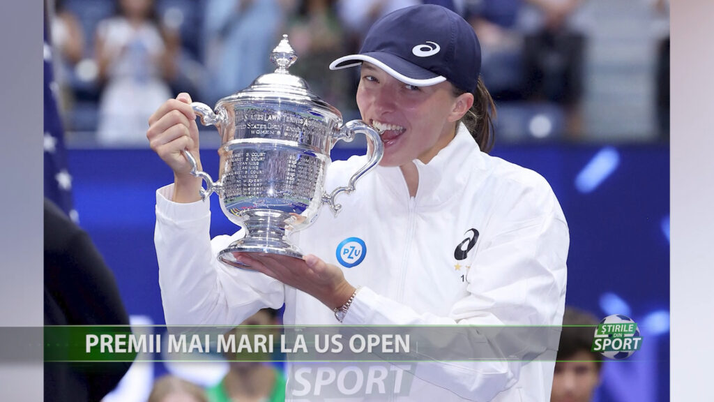 PREMII MAI MARI LA US OPEN