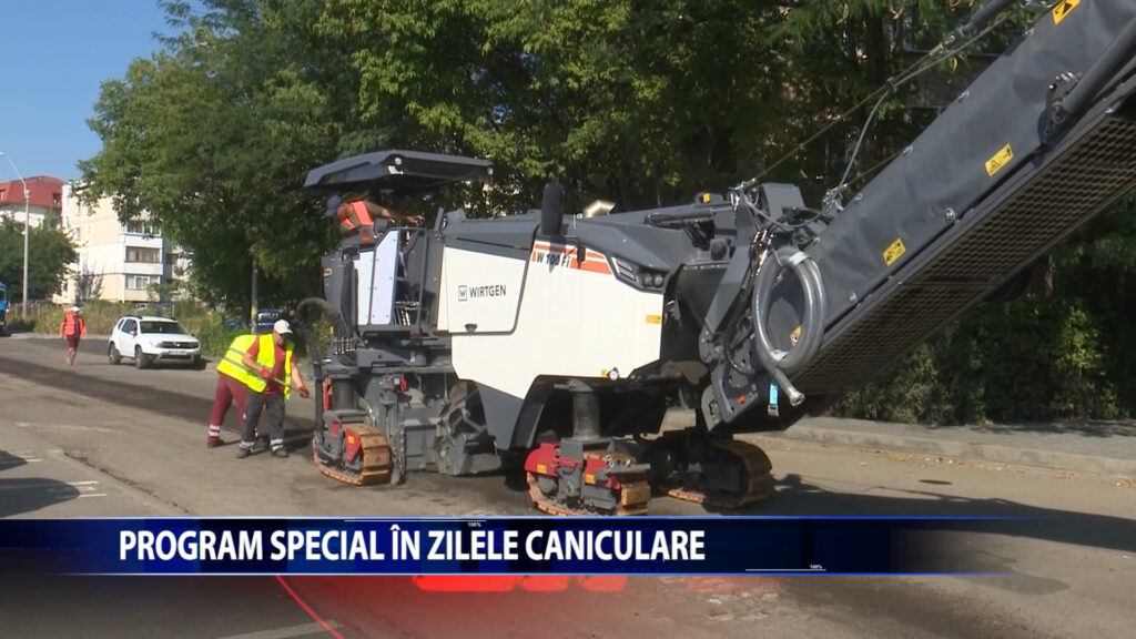 Program special in zilele caniculare