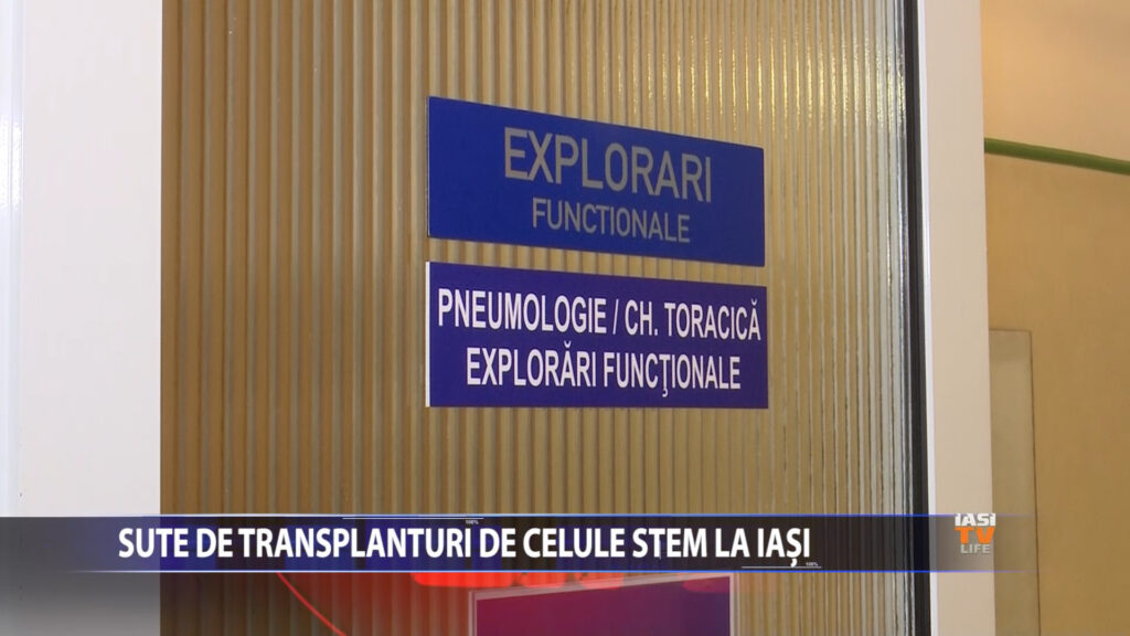 Sute de transplanturi de celule stem la Iasi