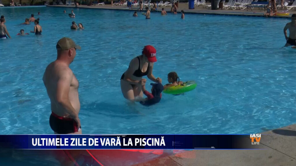 ULTIMELE ZILE DE VARA LA PISCINA