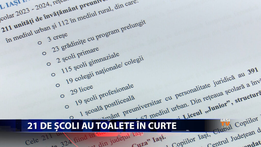 21 de SCOLI CU TOALETE IN CURTE