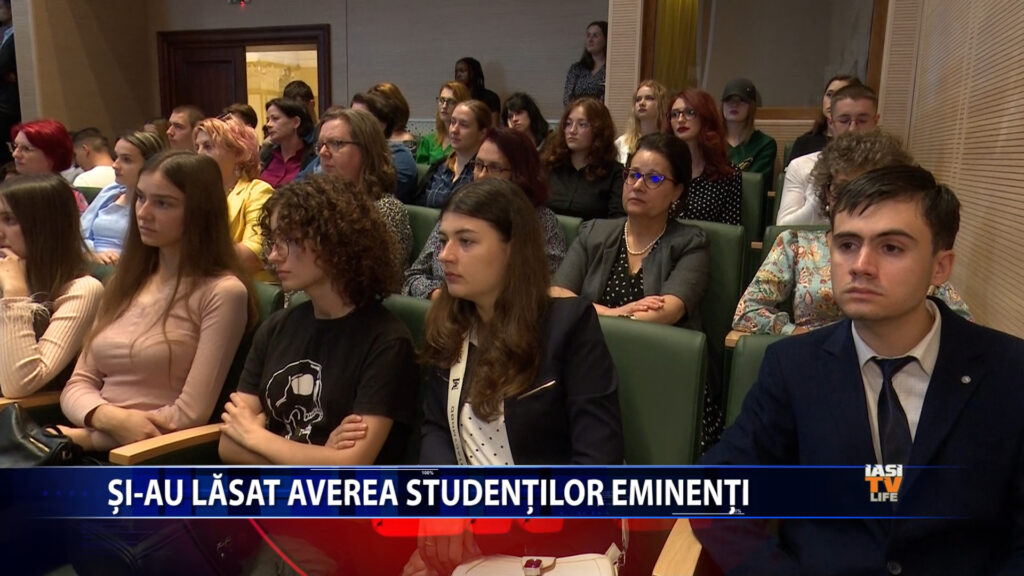 SI-AU LASAT AVEREA STUDENTILOR EMINENTI