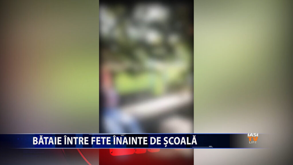 BATAIE INTRE FETE IN CURTEA SCOLII