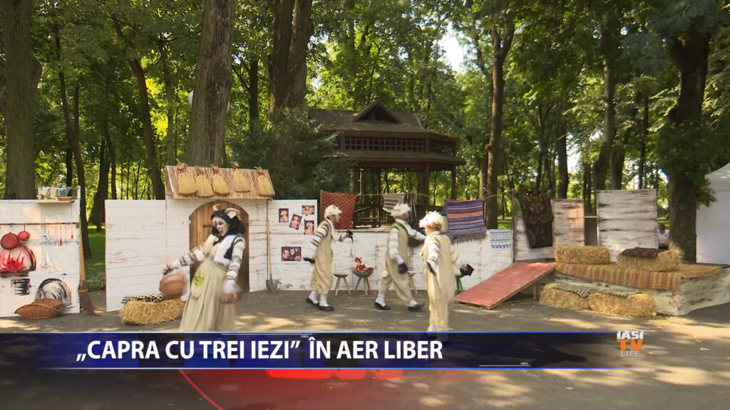 „Capra cu trei iezi” in aer liber