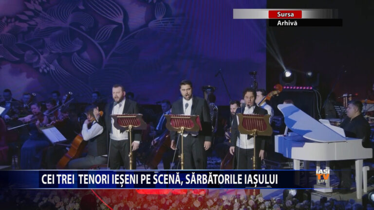 CEI TREI TENORI IESENI PE SCENA SARBATORILOR IASULUI