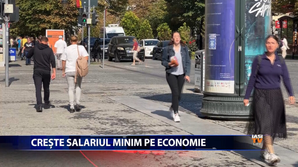 CRESTE SALARIUL MINIM PE ECONOMIE