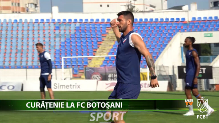 CURATENIE LA FC BOTOSANI