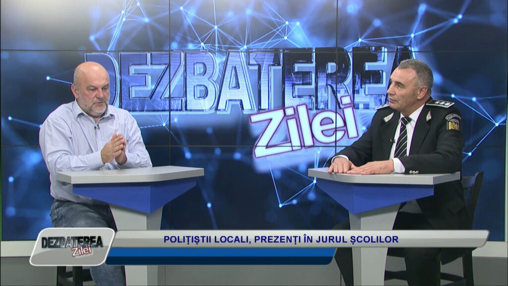 DEZBATEREA ZILEI / POLIȚIȘTII LOCALI, PREZENȚI ÎN JURUL ȘCOLILOR