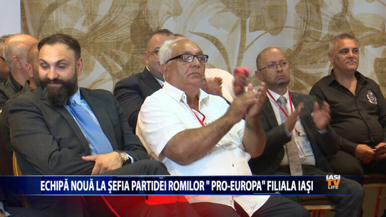 Partida Romilor „Pro-Europa” are presedinte la Iasi
