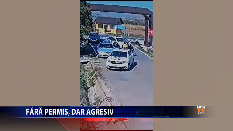 Fara permis, dar agresiv