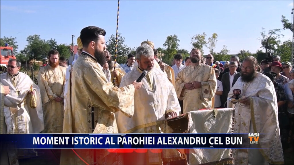 Moment istoric al Parohiei Alexandru cel Bun