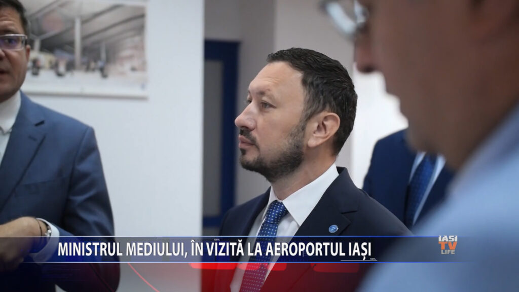 Ministrul Mediului, in vizita la Aeroportul Iasi