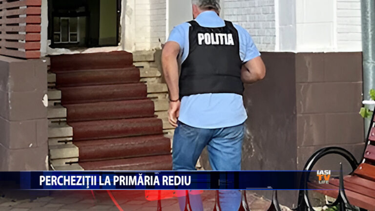Perchezitii la Primaria Rediu