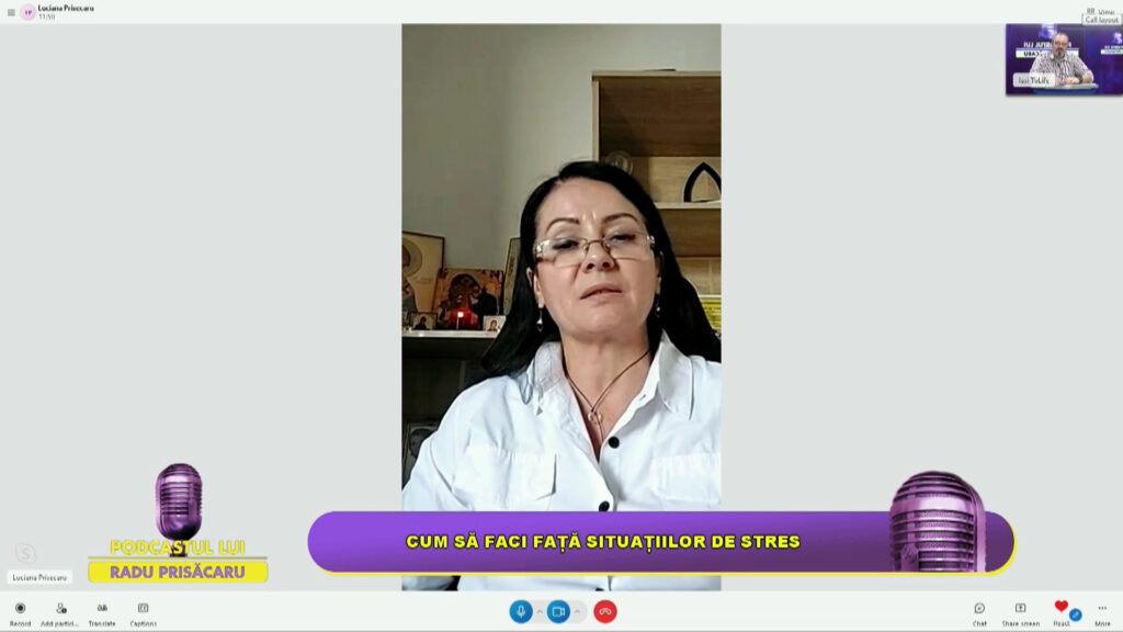 PODCASTUL LUI RADU PRISĂCARU / CUM SĂ FACI FAȚĂ SITUAȚIILOR DE STRES