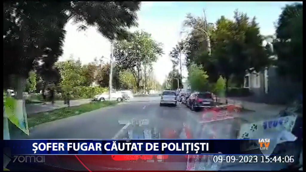 SOFER FUGAR CAUTAT DE POLITISTI