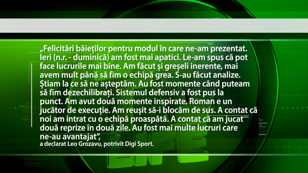 TREI PUNCTE PENTRU POLI!