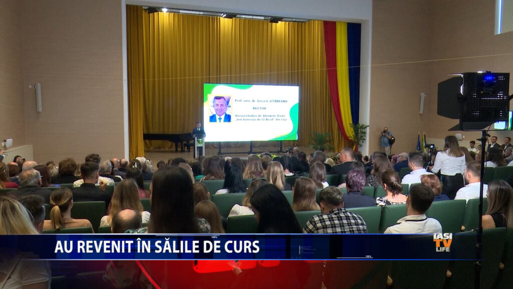 Au revenit in salile de curs