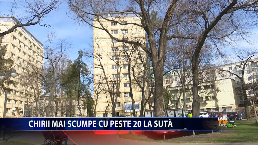 Chirii mai scumpe cu peste 20 la suta
