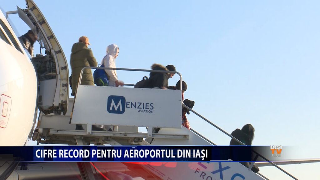 Cifre record pentru Aeroportul Iasi