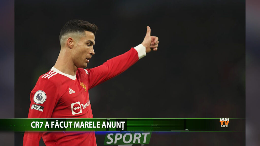 CR7 A FACUT MARELE ANUNT