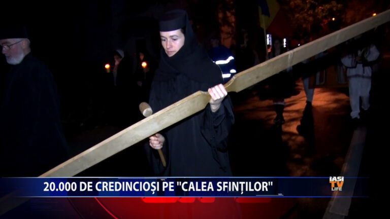 20.000 de credinciosi pe „Calea Sfintilor”