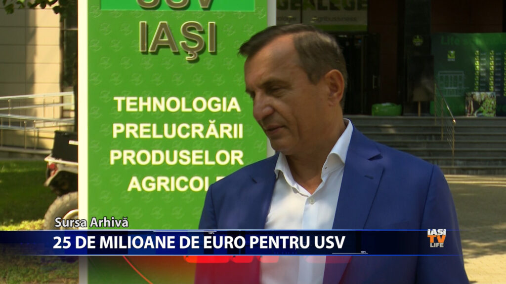 25 de milioane de euro pentru USV