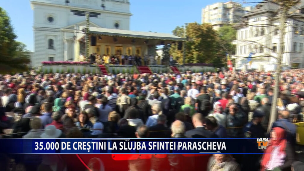 35.000 de credinciosi la Slujba Sfintei Liturghii