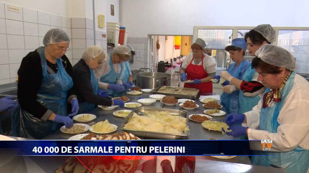 40.000 DE SARMALE PENTRU PELERINI