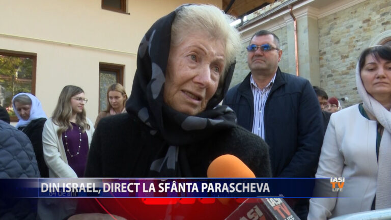 Din Israel, direct la Sfanta Parascheva