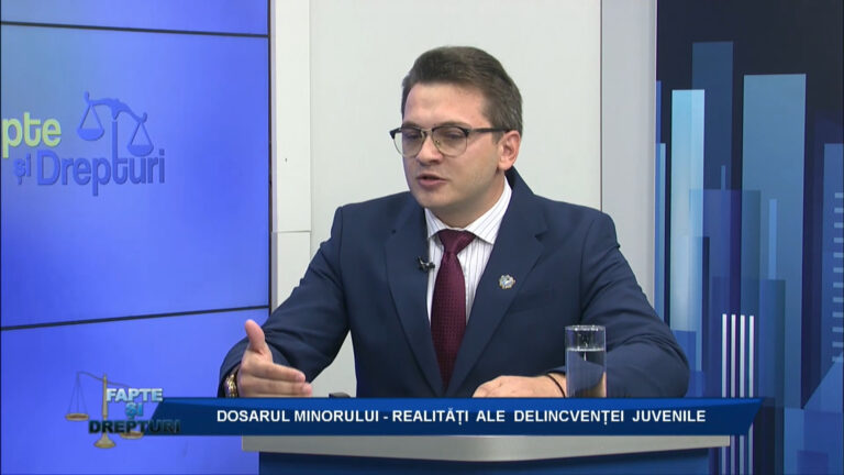 FAPTE ȘI DREPTURI / DOSARUL MINORULUI – REALITĂȚI ALE DELINCVENȚEI JUVENILE