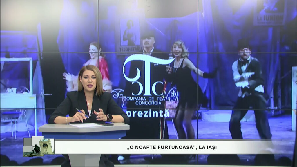 IAȘUL TE VEDE / „O NOAPTE FURTUNOASĂ”, LA IAȘI