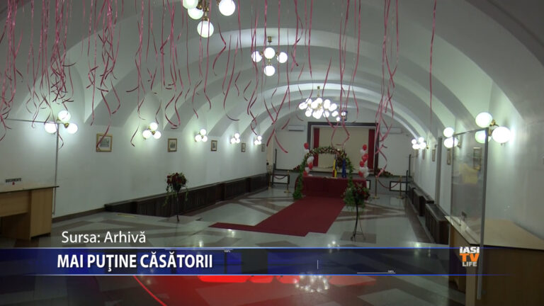 Mai putine casatorii