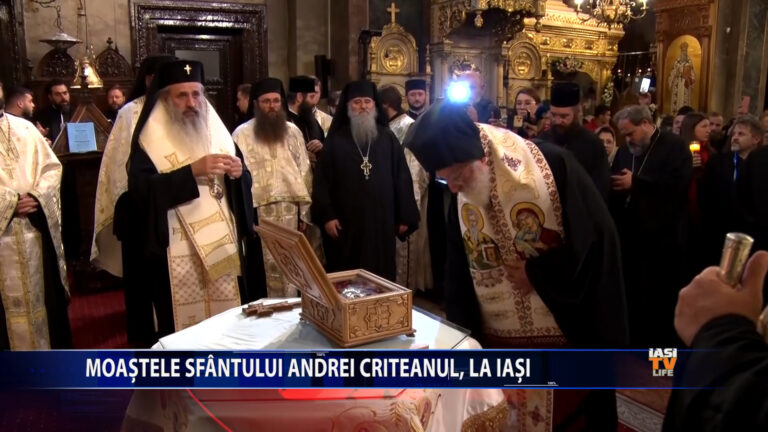 Moastele Sfantului Andrei Criteanul, la Iasi