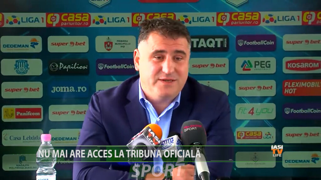 NU MAI ARE ACCES LA TRIBUNA OFICIALA