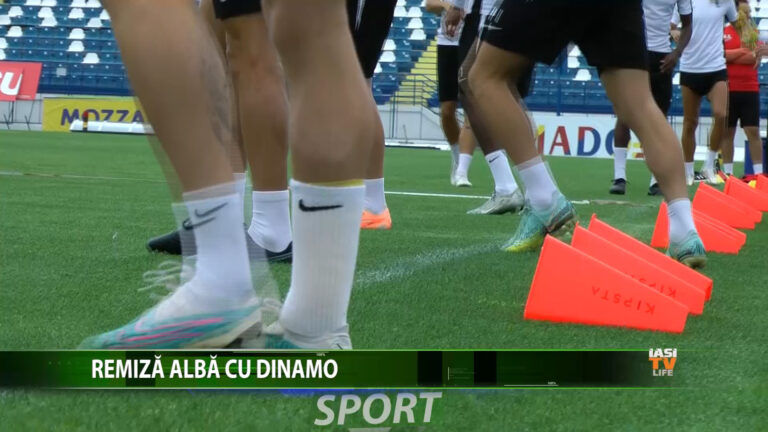 Remiză albă cu Dinamo