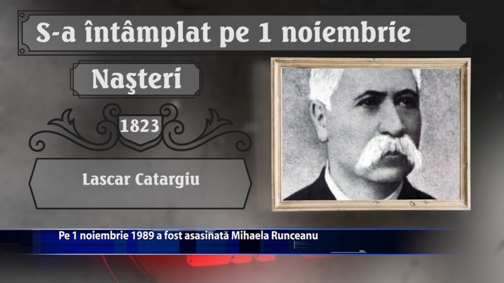 S-A ÎNTÂMPLAT PE 1 NOIEMBRIE