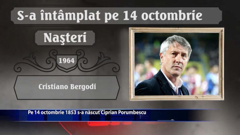 S-A INTAMPLAT PE 14 OCTOMBRIE