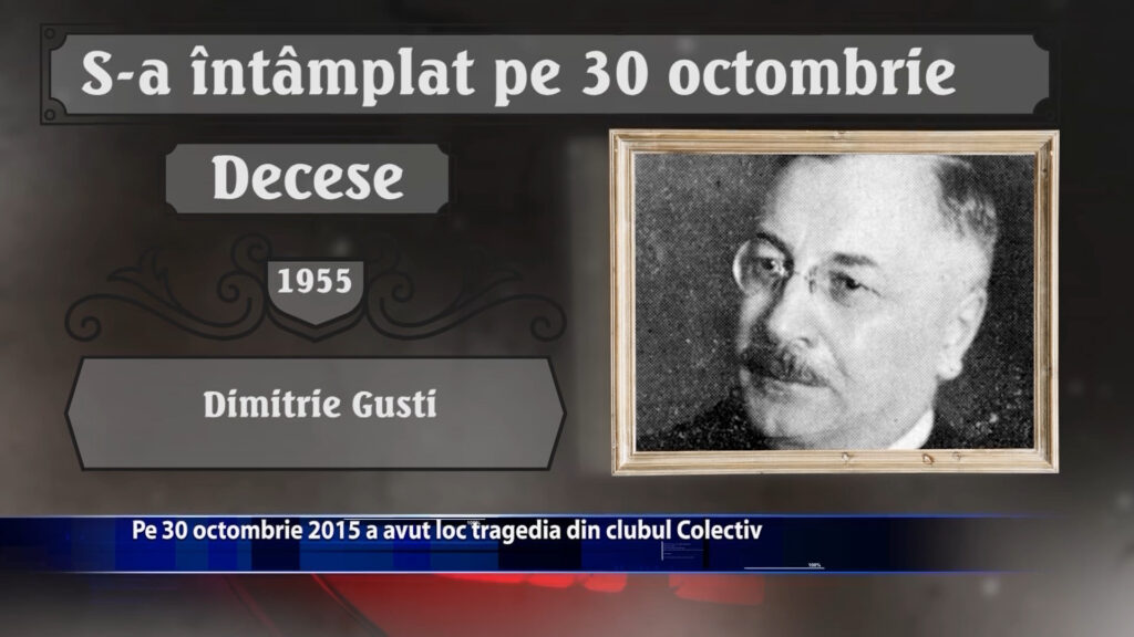 S-A ÎNTÂMPLAT PE 30 OCTOMBRIE