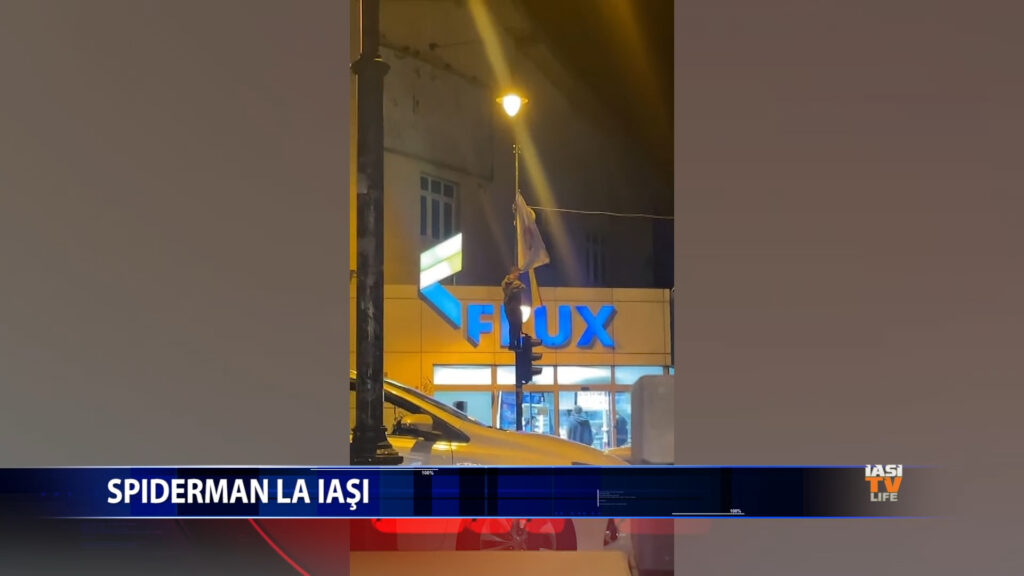 Spiderman la Iasi