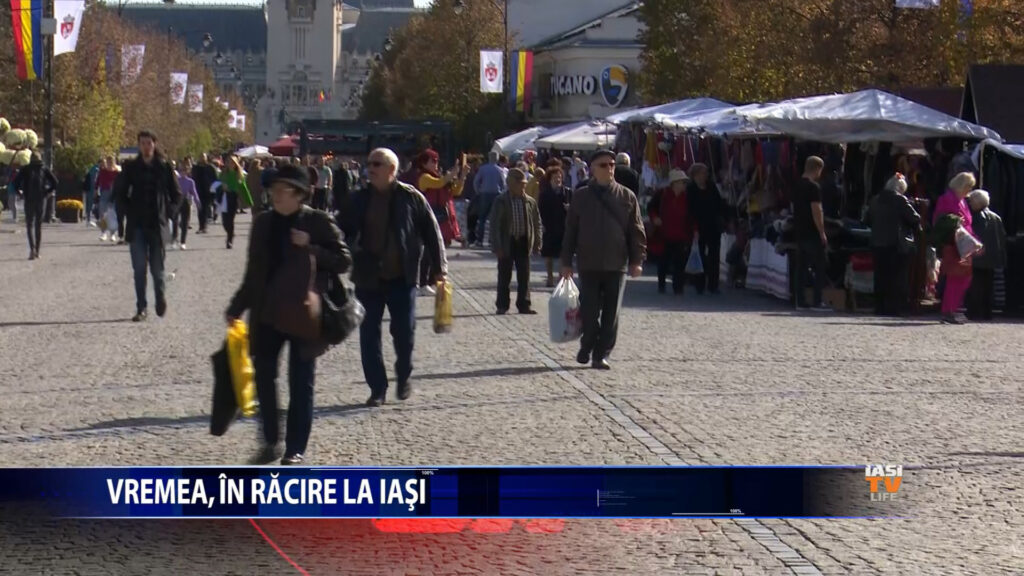 Vremea, in racire la Iasi