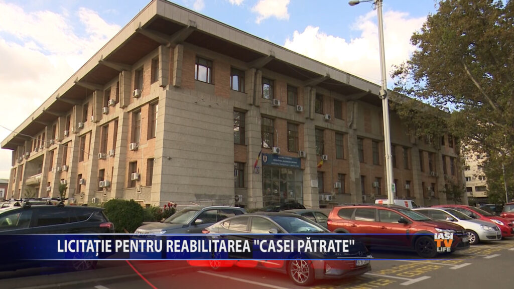 Licitatie pentru reabilitarea „Casei Patrate”
